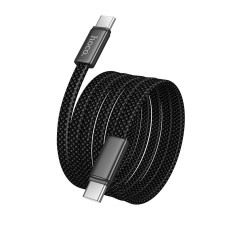 Кабель HOCO X125 Exceso 60W charging data cable C to C Black