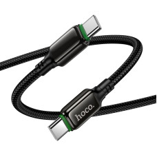 Кабель HOCO X127 Exceed 60W charging data cable C to C Black