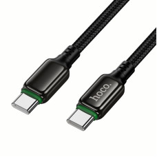 Кабель HOCO X127 Exceed 60W charging data cable C to C Black