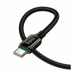 Кабель HOCO X127 Exceed 60W charging data cable C to C Black
