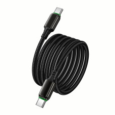 Кабель HOCO X127 Exceed 60W charging data cable C to C Black