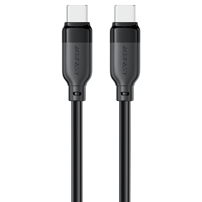 Кабель ACEFAST C16-03, Type-C to Type-C, 60W, 1.2m, TPE, TPU connectors, Black