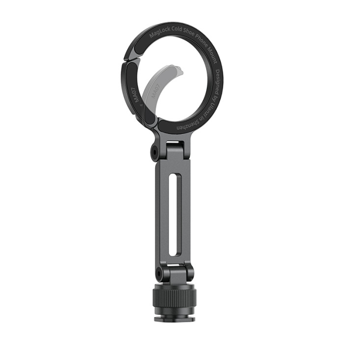 Тримач для телефону Ulanzi MA07 Maglock 1/4 Cold Shoe Phone Mount Black