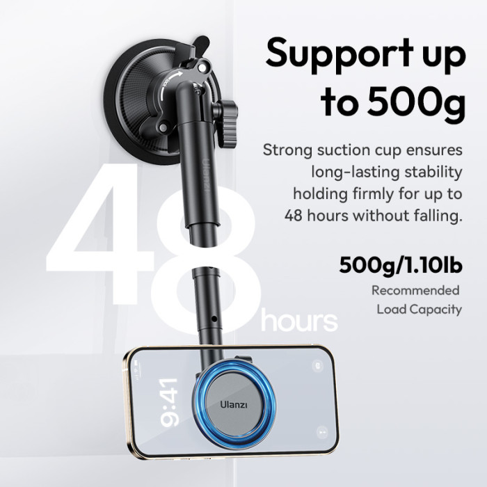 Тримач телефона Ulanzi ZJ06 Suction Cup Mount