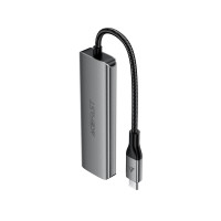 USB-хаб ACEFAST J15 USB-C 4-in-1 HUB Metal Gray