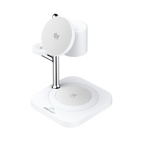 Бездротовий зарядний пристрій ACEFAST E39 desktop 4-in-1 wireless charging holder White