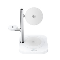 Бездротовий зарядний пристрій ACEFAST E39 desktop 4-in-1 wireless charging holder White