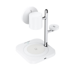 Бездротовий зарядний пристрій ACEFAST E39 desktop 4-in-1 wireless charging holder White