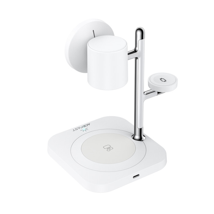 Бездротовий зарядний пристрій ACEFAST E39 desktop 4-in-1 wireless charging holder White