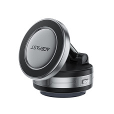 Автотримач для телефона ACEFAST E30 Electric Suction cup magnetic Phone holder, Metal Gray