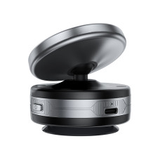 Автотримач для телефона з БЗП ACEFAST E29 electric Suction cup magnetic wireless charging holder Metal Gray