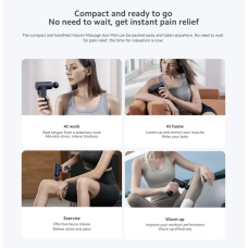 Перкусійний масажер Xiaomi Mi Home Fascia Gun 3 Mini Edition