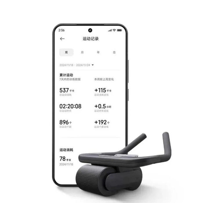 Тренажер для пресу Xiaomi Mijia Intelligent Abdominal Wheel