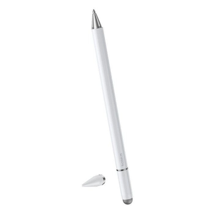 Стилус Baseus Smooth Writing III 3-in-1 Passive Stylus Non-magnetic Version Moon White
