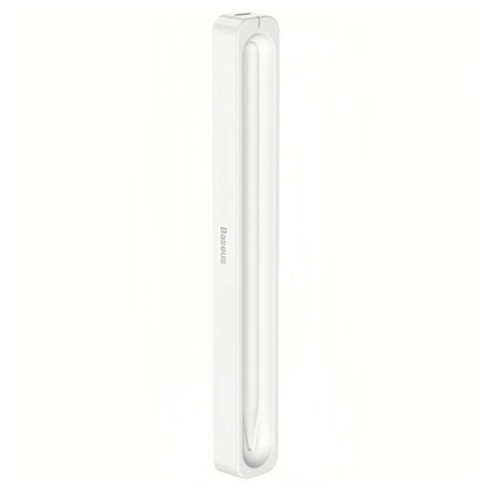 Кейс для зарядки стилуса Baseus Smooth Writing Stylus Wireless Charging Case Moon White (With Simple Charging Cable Type-C 3A 0.3m)