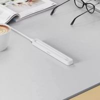 Кейс для зарядки стилуса Baseus Smooth Writing Stylus Wireless Charging Case Moon White (With Simple Charging Cable Type-C 3A 0.3m)