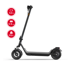 Електросамокат NIU KQi 100P Gray 9.5", 300(600)W, 5.2Ah, 29km, 25km/h, 15%, App, 17,3 kg