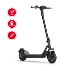 Електросамокат NIU KQi 100P Gray 9.5", 300(600)W, 5.2Ah, 29km, 25km/h, 15%, App, 17,3 kg