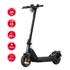 Електросамокат NIU KQi3 Pro Black 9.5", 350(700)W, 10.4Ah, 50km, 25km/h, 20%, App, 20,3 kg