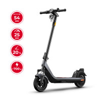 Електросамокат NIU KQi 200P Gray 10", 350(700)W, 7.8Ah, 54km, 25km/h, 20%, App, 19,7 kg