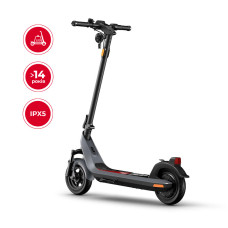 Електросамокат NIU KQi 200P Gray 10", 350(700)W, 7.8Ah, 54km, 25km/h, 20%, App, 19,7 kg
