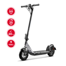 Електросамокат NIU KQi Air Carbon + Magnesium UltraLight Black 9,5", 350(700)W, 9,4Ah, 50km, 25km/h, 20%, App, 11,9 kg