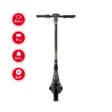 Електросамокат NIU KQi Air X Full Carbon UltraLight Gold 9,5", 350(700)W, 9,4Ah, 50km, 25km/h, 20%, App, 11,7 kg