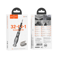 Набір викруток HOCO UT10 32-in-1 screwdriver set gray and black