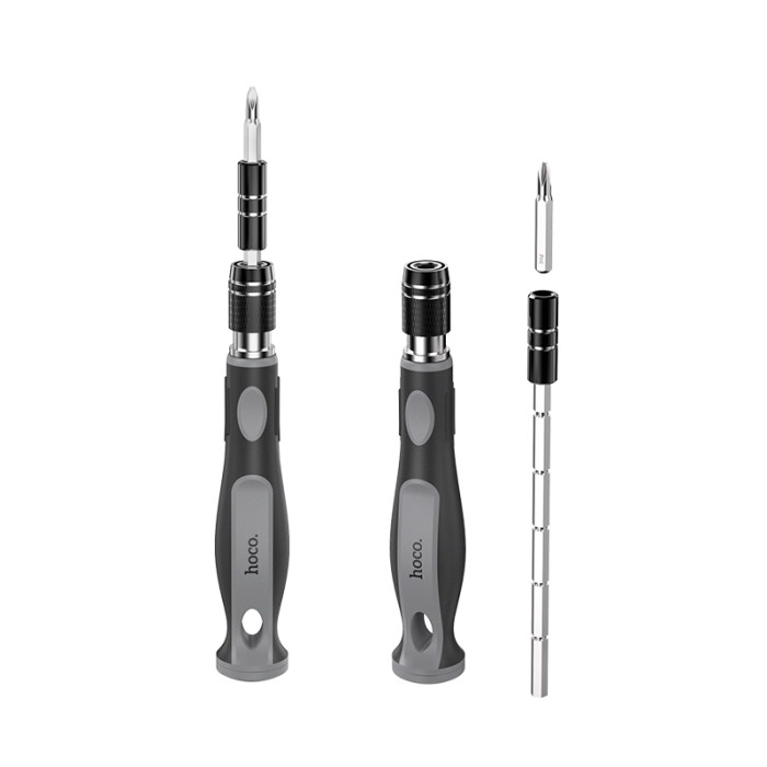 Набір викруток HOCO UT10 32-in-1 screwdriver set gray and black
