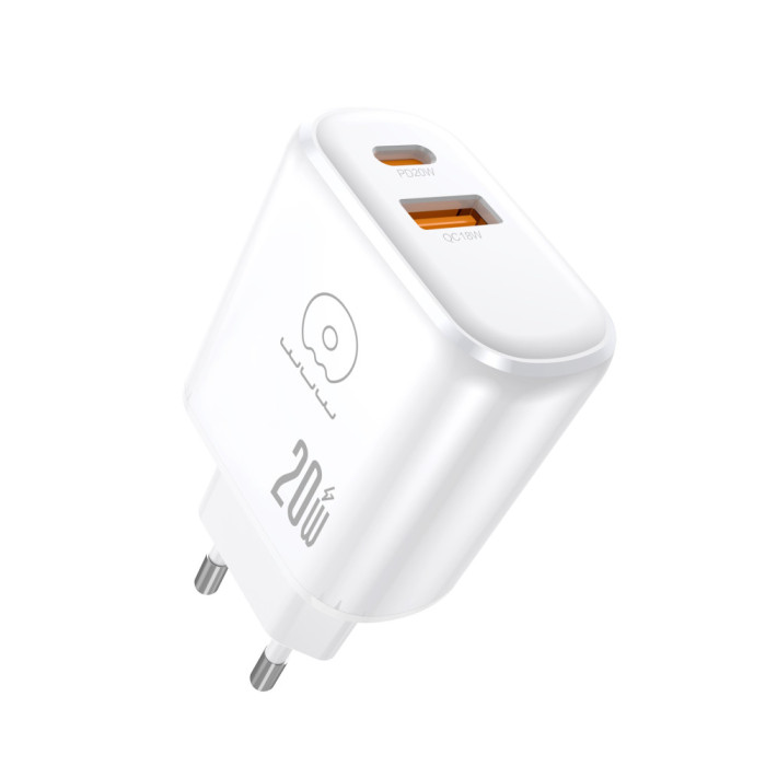 Мережевий зарядний пристрій WUW-C276 PD20W+QC18W