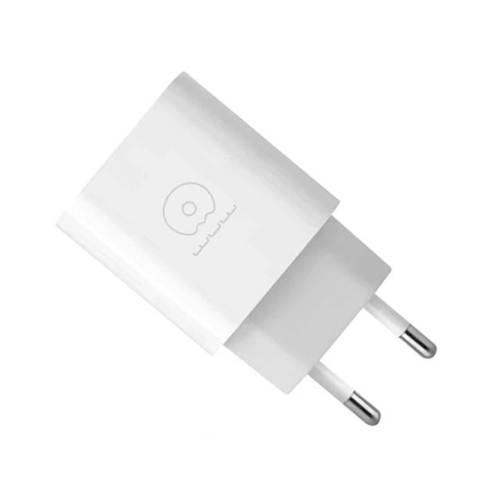 Мережевий зарядний пристрій з кабелем WUW-T81L PD 20W USB C fast charger +USB C to Lightning cable kit