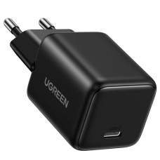 Мережевий зарядний пристрій UGREEN X513 30W USB-C GaN Fast Charger EU Black