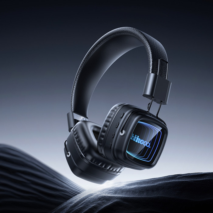 Бездротові накладні навушники HOCO W72 Earl Ⅲ abyss mirror BT headphones Brown