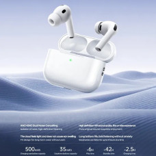 Бездротові навушники TWS REMAX PD-BT710 Pro, ANC+ENC, White