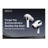 Бездротові навушники TWS REMAX PD-BT533N Pro ,ANC+ENC, Support in-ear detection and wireless chargin, IPX4,  White