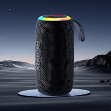 Портативна колонка REMAX RB-M82 Party Light Portable Wireless Speaker, 2*7W, Black