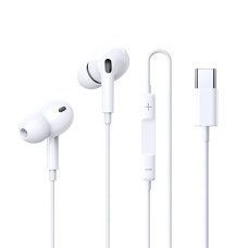 Навушники дротові REMAX Wired Earphones for Music and Call  RM-575/a/i  (Type-C) White