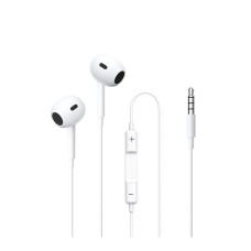 Навушники дротові REMAX Wired Earphones for Music and Call  RM-570/a/i (3.5mm) White