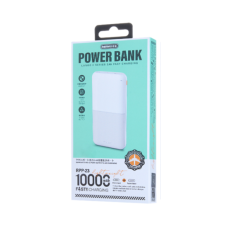 Зовнішній акумулятор REMAX Lango II Series 2.4A Power Bank 10000mAh RPP-23 White