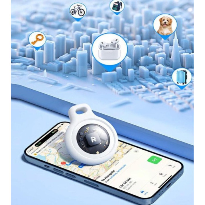 Трекер "REMAX Smart Global Position Tracking Item Finder RT-G2303" White