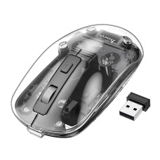 Миша HOCO GM29 Mysterious dual-mode silent wireless mouse Dark Night Black