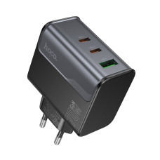 Мережевий зарядний пристрій HOCO CS75A Star Speed PD70W(2C1A) charger midnight black