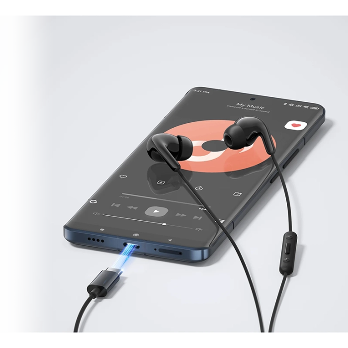 Навушники з мікрофоном Xiaomi Type-C Earphones Black