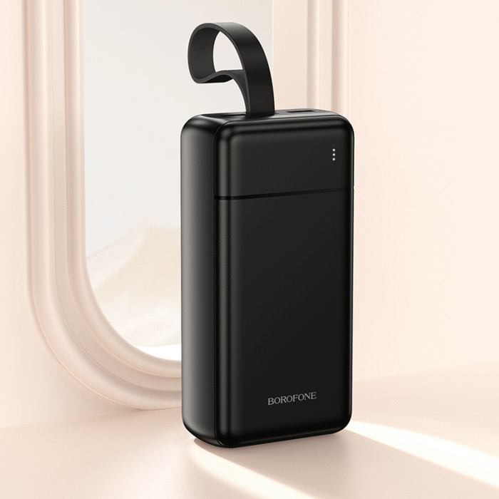 Зовнішній акумулятор BOROFONE BJ88B Clever power bank(30000mAh) Black