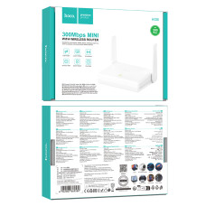 Маршрутизатор HOCO HI36 WiFi4 wireless router White