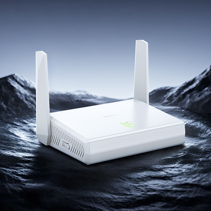 Маршрутизатор HOCO HI36 WiFi4 wireless router White