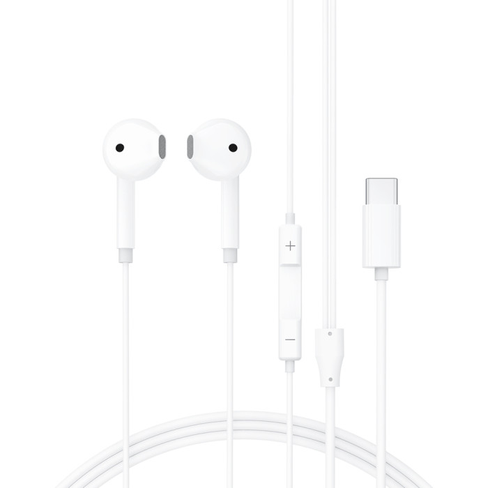 Навушники ACEFAST L13 USB-C semi-in-ear wired earphones with mic White