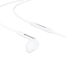 Навушники ACEFAST L13 USB-C semi-in-ear wired earphones with mic White