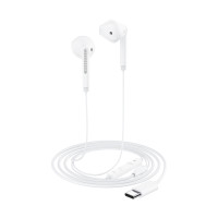 Навушники ACEFAST L13 USB-C semi-in-ear wired earphones with mic White