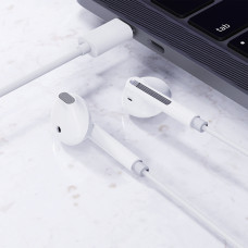 Навушники ACEFAST L13 USB-C semi-in-ear wired earphones with mic White